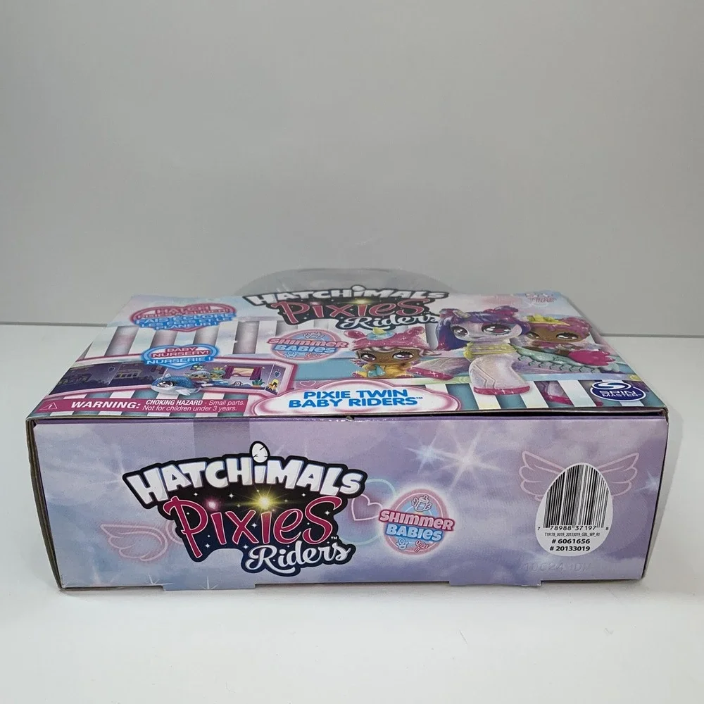 Hatchimals Pixies Riders Pixies Twin Baby Riders -Spin Master-w/Nursery & Glider